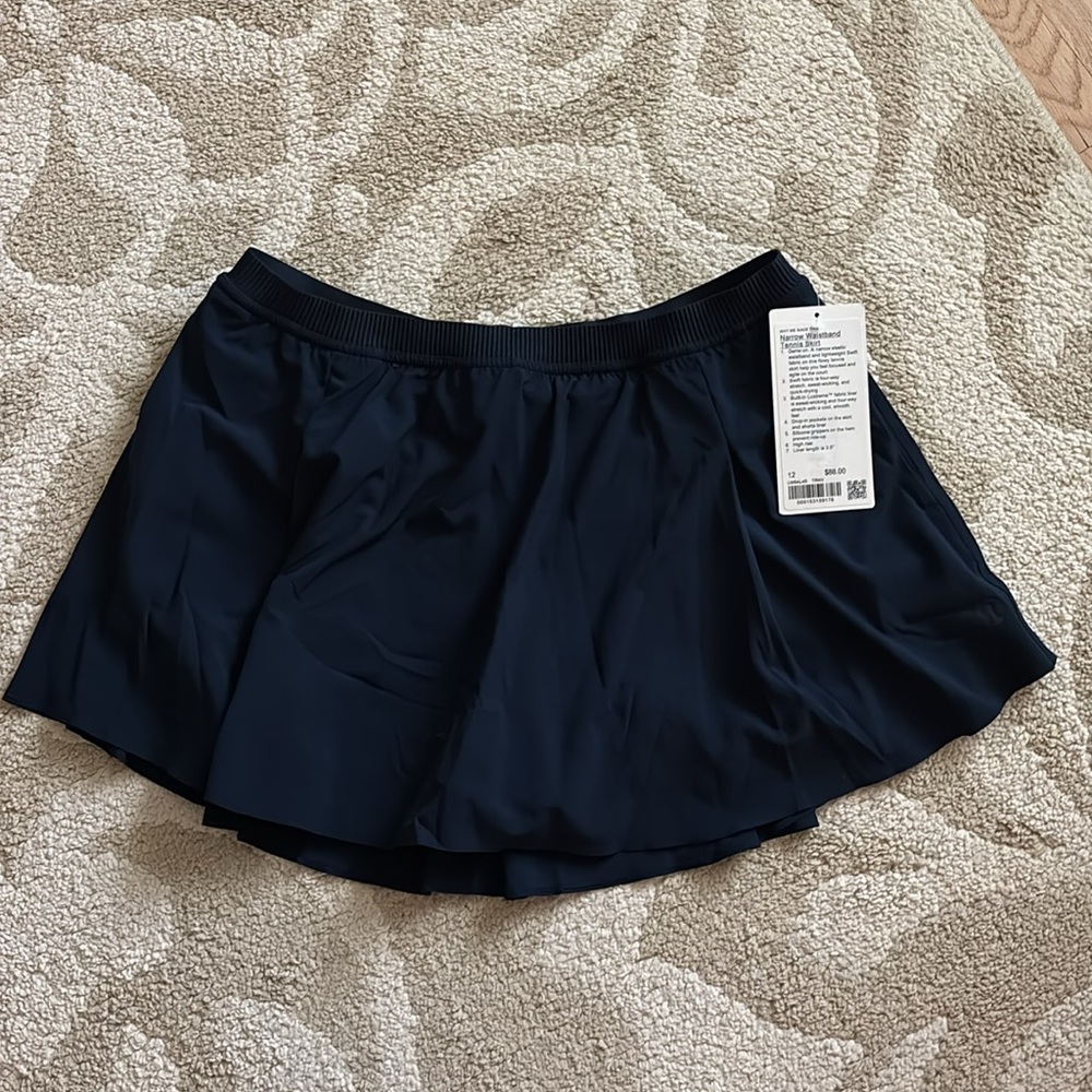 Lululemon Narrow Waistband Tennis Skirt